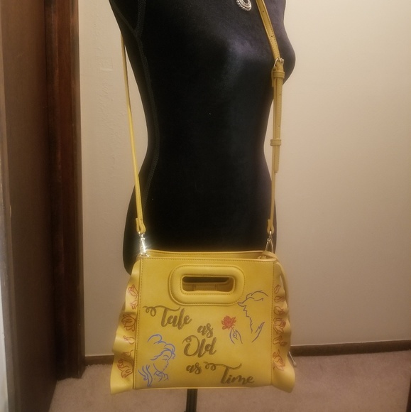 Hand Painted Rose and Quote purse - Picture 7 of 7